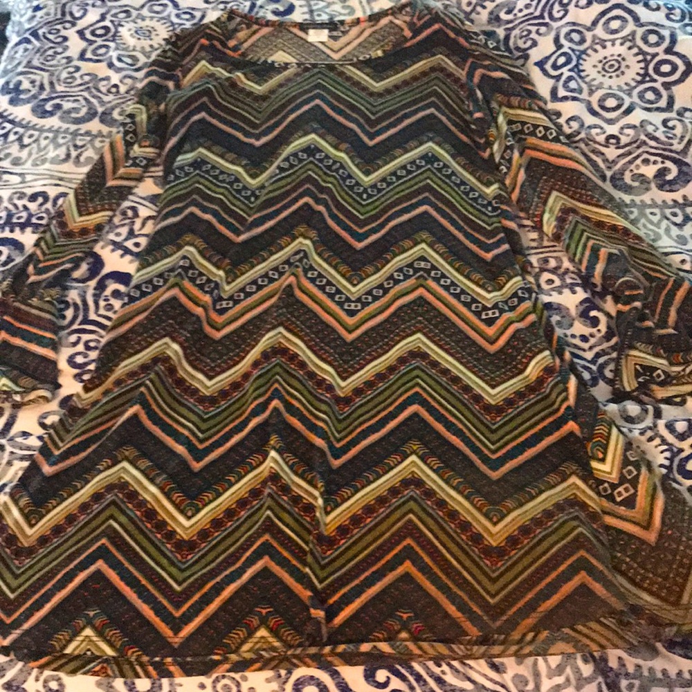 Women’s chevron dress sz. Sm like new